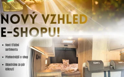 Nový vzhled e-shopu